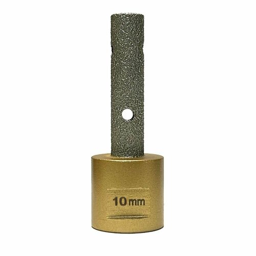 Фреза алмазная цилиндрическая для камня и керамики D10 мм / M14