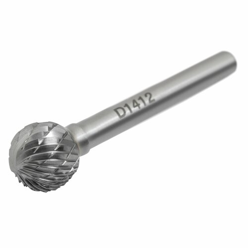 SDW TOOLS Борфреза сферическая D141206, двойная насечка ВК8 cu00324