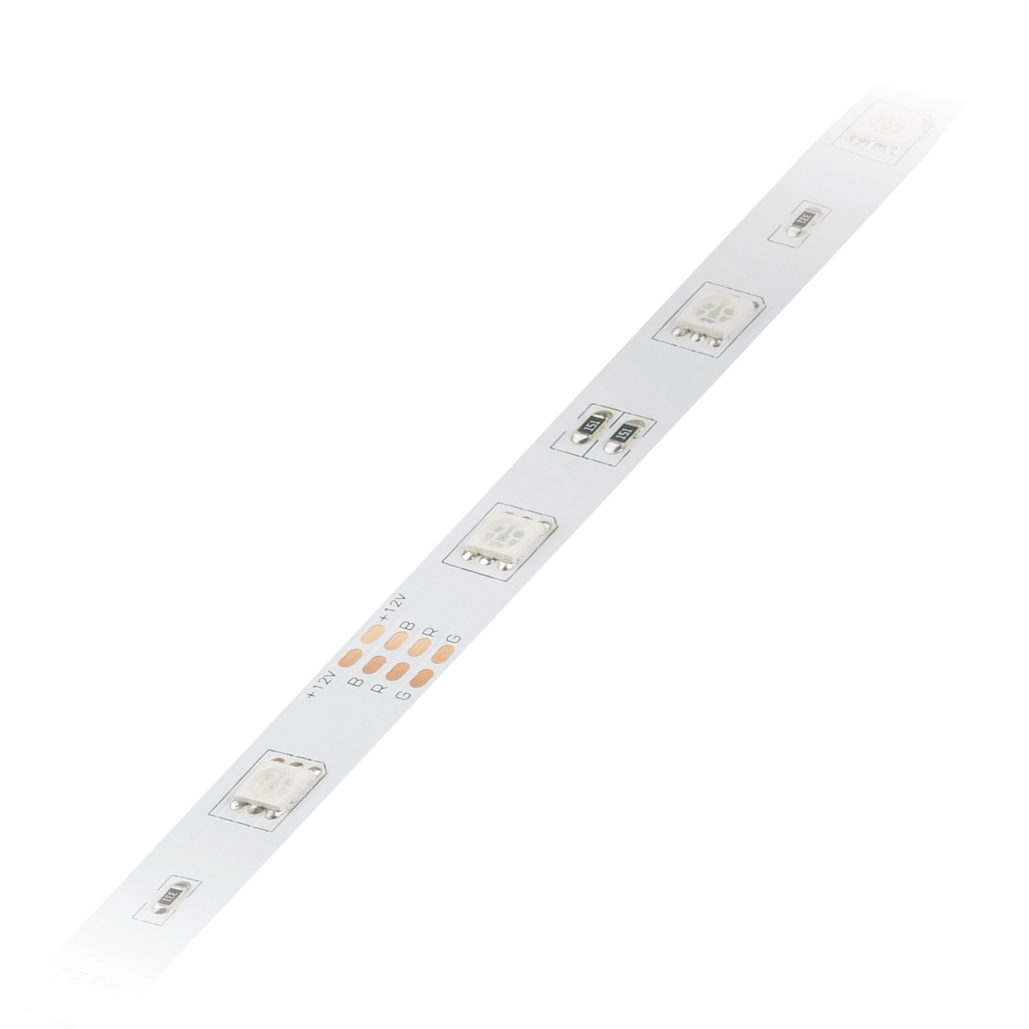 5м. Светодиодная лента RGB 5050, 7.2W, 12V, 30LED/m, IP20 Volpe ULS-Q210 5050-30LED-m-10mm-IP20-DC12V-7.2W-m-5M-RGB - (UL-00004541) - фото №5