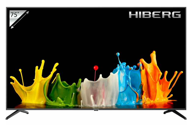 Телевизор HIBERG 75Y UHD