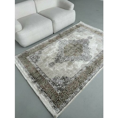 Ковер классический комнатный с бахромой 120х170