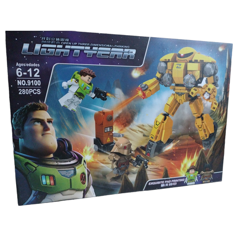 конструктор lego disney 76830 lightyear погоня за циклопом Конструктор Disney 9100 - Базз Лайтер Погоня за циклопом