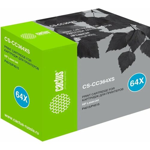 Картридж Cactus Black CS-CC364XS 392000₽