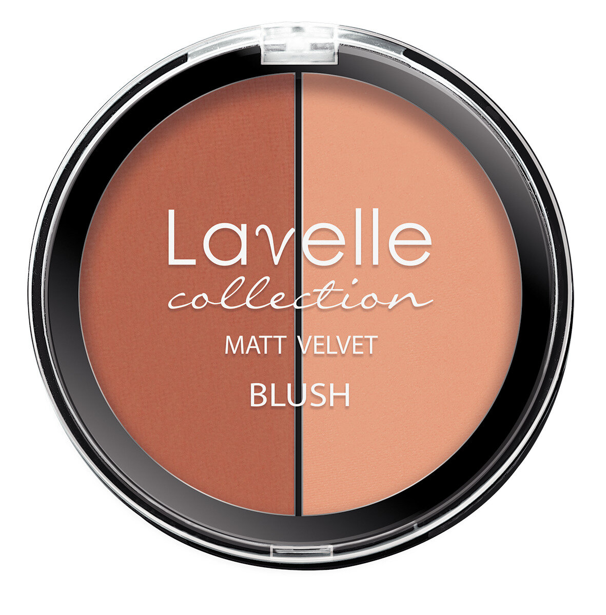 Lavelle Collection румяна для лица BL-09 2-цветные компактные тон 03 персик 34,5г