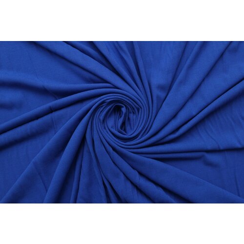 Ткань Трикотаж-стрейч королевский синий, ш144см, 0,5 м