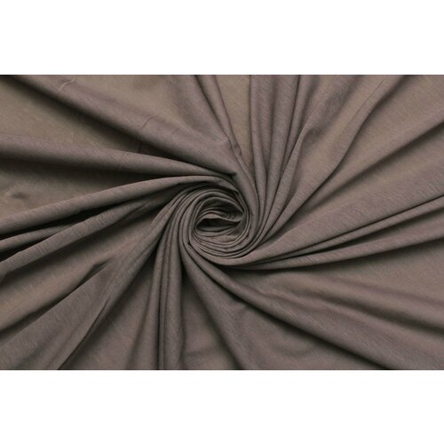 Ткань Трикотаж стрейч серый с бежевым оттенком, ш152см, 0,5 м