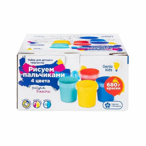 Набор для детского творчества Рисуем пальчиками 1078₽