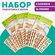 Прописи с линейками, большой набор, 4 книжки, 16 линеек, 3+, Лесн...