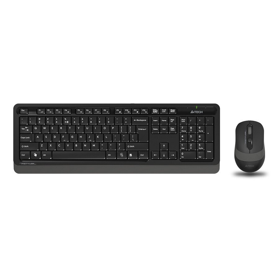 Клавиатура + мышь A4Tech Fstyler FG1010 , USB беспроводная Multimedia (FG1010 GREY)