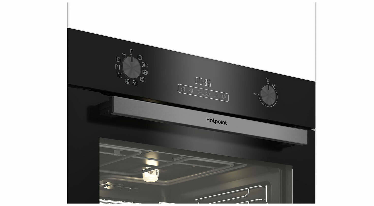 Электрический духовой шкаф Hotpoint FE9 831 JSH BLG - фотография № 4