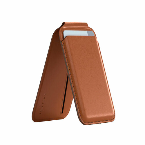 Подставка-картхолдер Satechi Magnetic Wallet Stand магнитная коричневая коричневый