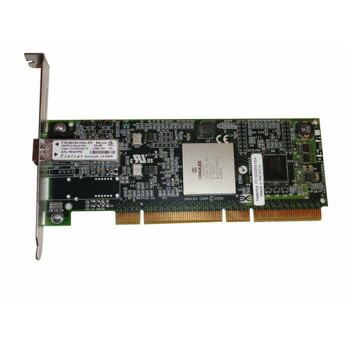 Контроллер Emulex 2Gb 64bit 66/100/133MHz, PCI-X/PCI 2.3 FC Adapter, and LC. LP LP10000-E