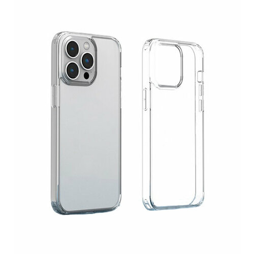 Чехол-накладка Devia Shark Series Shockproof Case для iPhone 15 Pro Max (Цвет: Clear) ugreen clear case compatible with iphone 13 pro shockproof tpu
