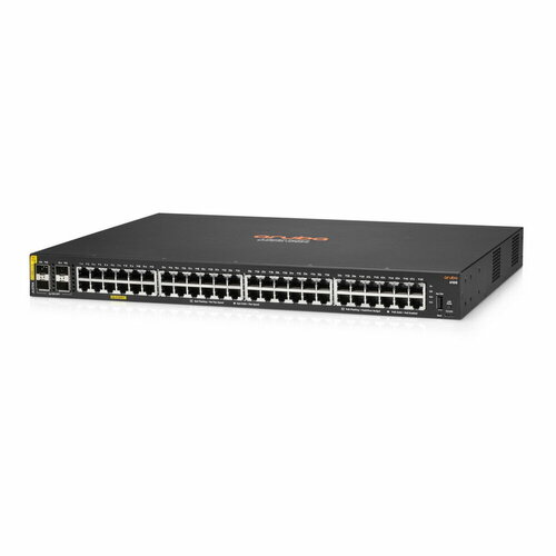HPE JL675A HPE Aruba 6100 Managed 48G Class4 PoE 370W 4SFP Switch Aruba 6100 48G CL4 4SFP Swch 73770000₽