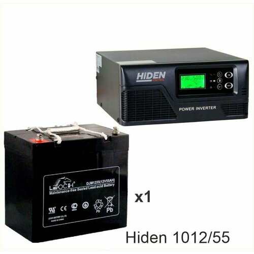 ИБП Hiden Control HPS20-1012 + LEOCH DJM1255 ибп hiden control hps20 0612 leoch djm1255