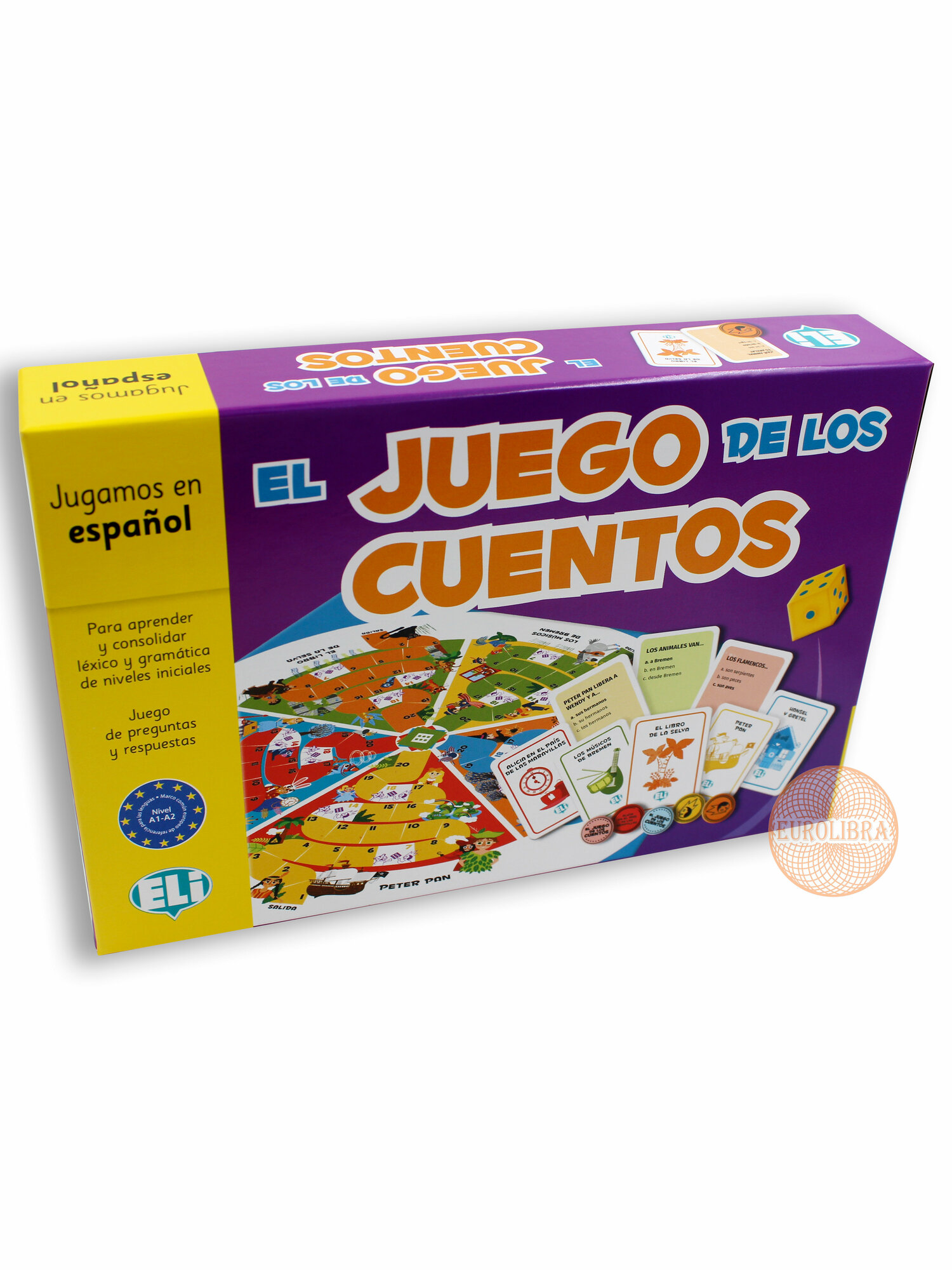EL JUEGO DE LOS CUENTOS (A1-A2) / Обучающая игра на испанском языке "Путешествие по сказкам"