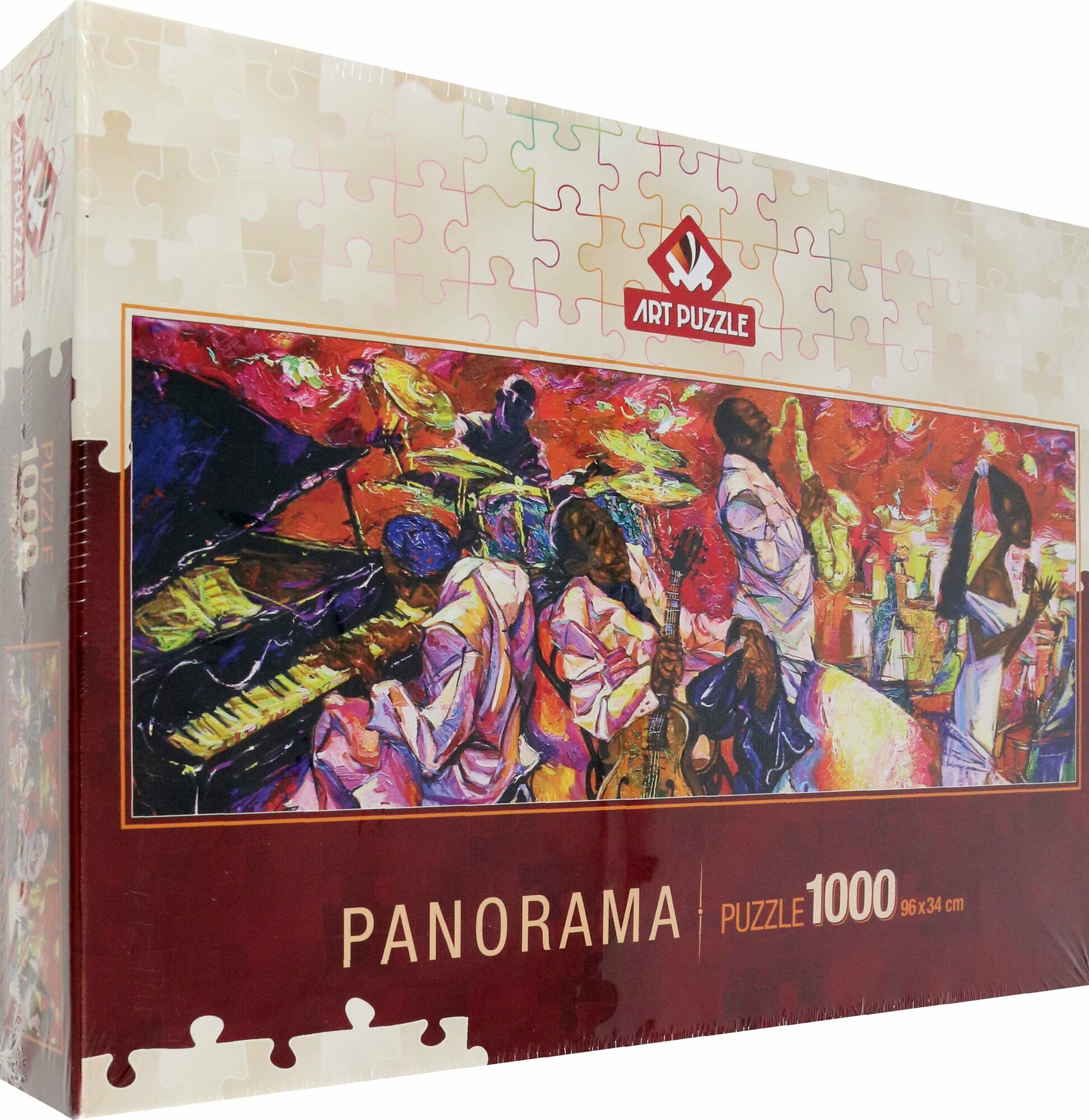 Пазл-1000 Краски джаза, панорама Art Puzzle - фото №3