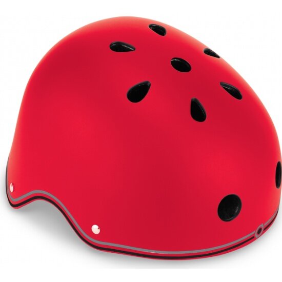 Шлем защитный Globber Primo Lights XS/S (48-53см), красный