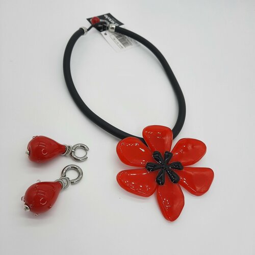 Колье PJ Murano красныйчерный 5830₽