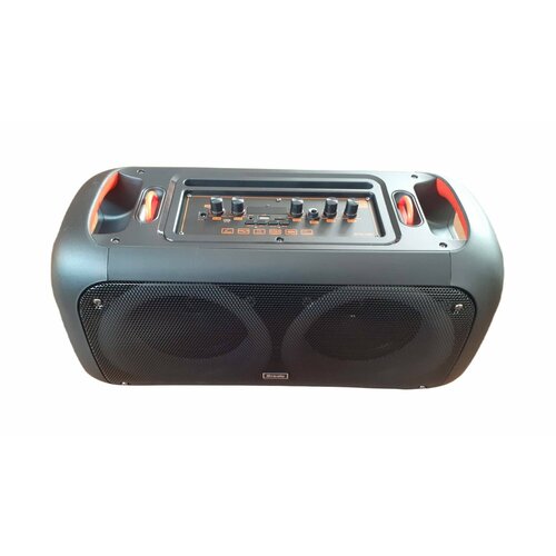 Колонка акустическая портативная Караоке 170912 динамика 65 дюйма ПодсветкаМикрофон беспроводнойBluetooth AUXUsbmicro-CDFMРемень переноски 910000₽