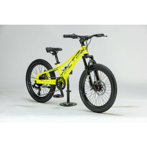 Велосипед Time Try ТT226/7s 20 Рама магниевый сплав 10, Подростковый Детский Унисекс, желтый
