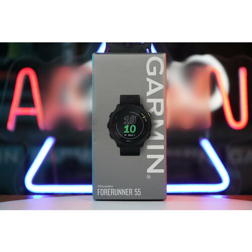 Garmin FORERUNNER 55 черные black Часы для бега 2175000₽