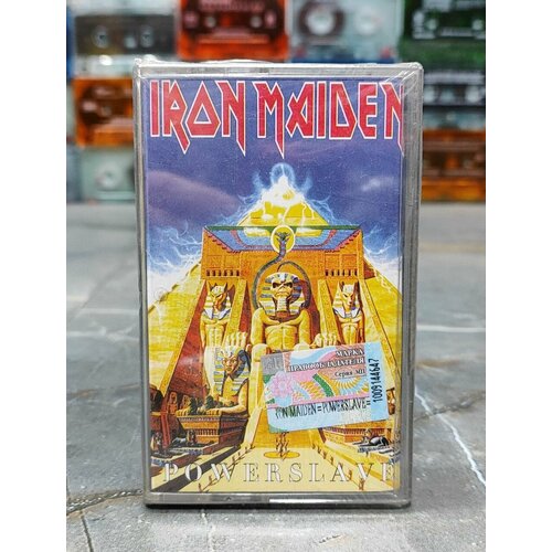 Iron Maiden Powerslave, аудиокассета, кассета (МС), 2003, оригинал chris rea blue street аудиокассета кассета мс 2003 оригинал