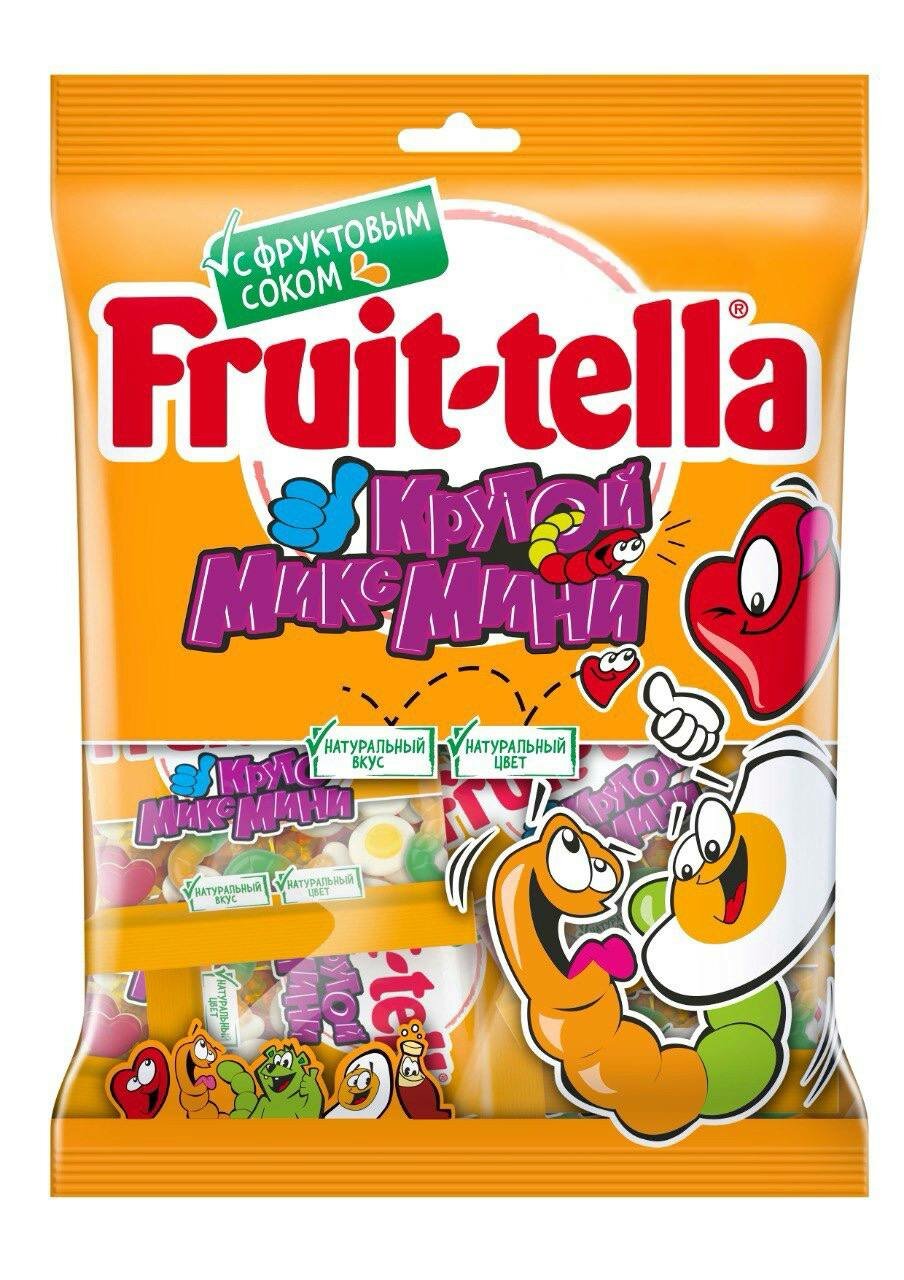 Жевательный мармелад Fruittella Крутой Микс Мини, 200г