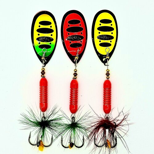 Рыболовный набор блесен вертушек pontoon 21