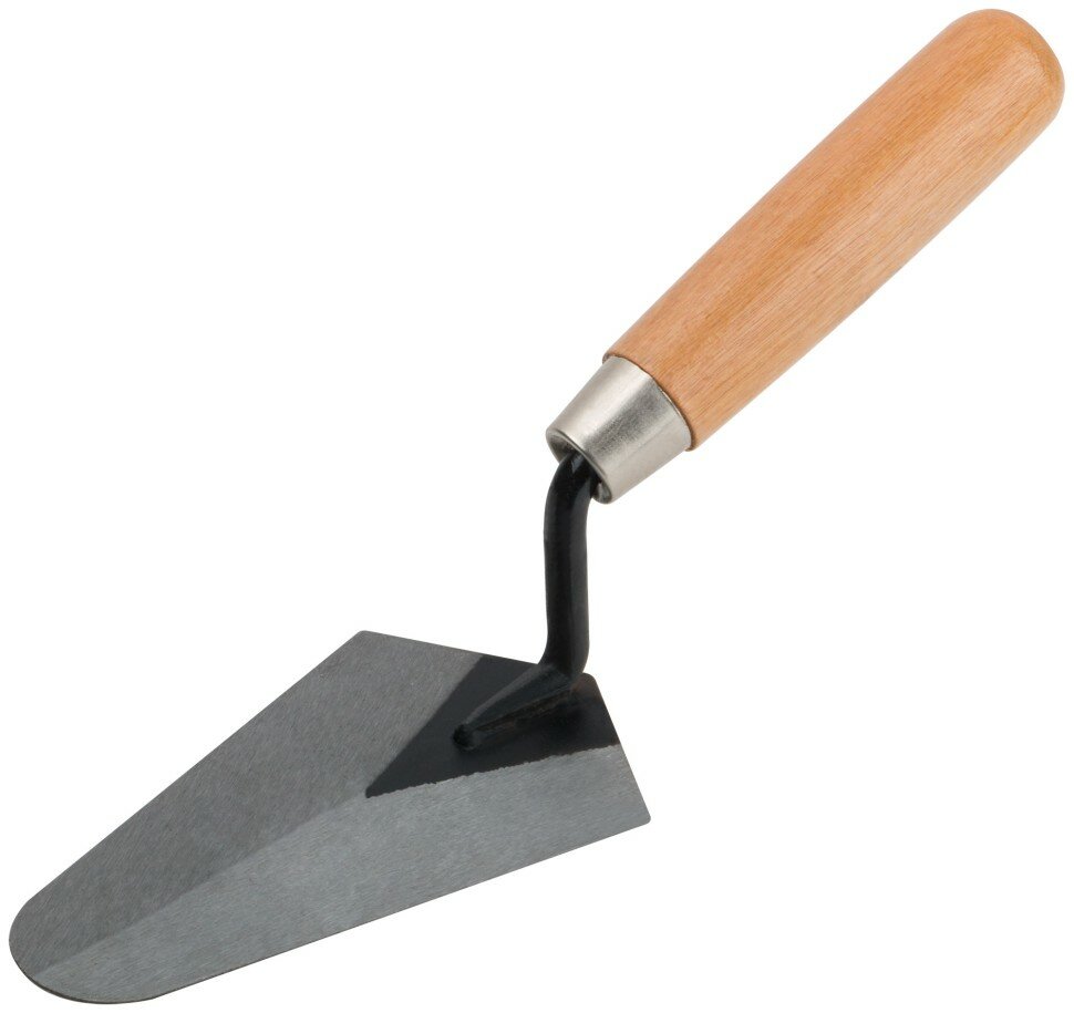MOS Кельма бетонщика, инструментальная сталь, деревянная ручка 160 мм ( 04881М )