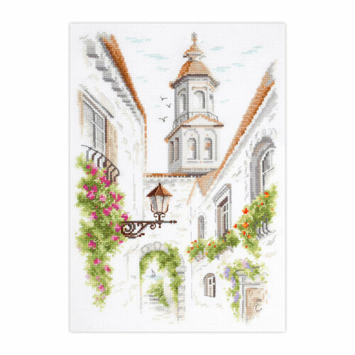 Набор для вышивания Чудесная игла По старым улочкам 18*26 см
