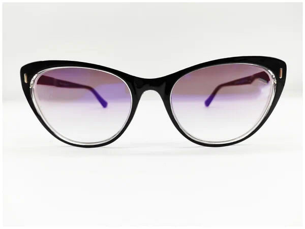 Женские готовые очки для зрения c тонировкой и UV защитой для красивого взгляда +2,50