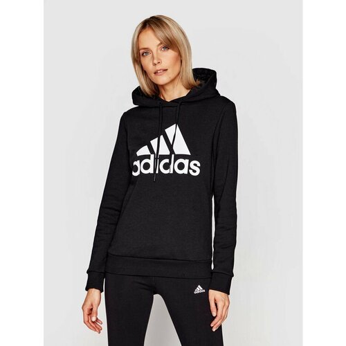 Худи adidas, размер L/S [INT], черный худи муж he2472 adidas run icon hd black размер l