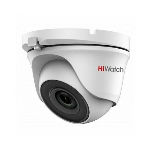 HiWatch DS-T203S (3.6 mm), 2Мп уличная купольная HD-TVI камера с EXIR-подсветкой до 30м ик фильтр с рамкой и кольцом диаметром 82 мм 700 нм