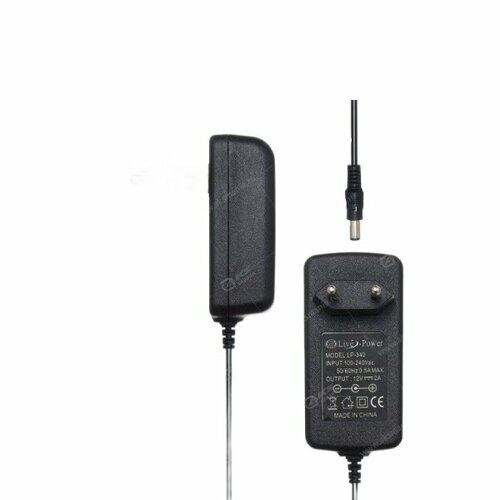 Блок питания Live-Power LP-192 12 В25 А разъём 5525 кабель 12 м 51900₽