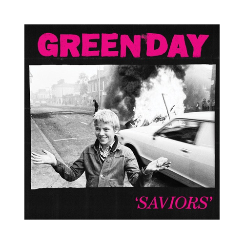 Green Day - Saviors, 1xLP, BLACK LP disastrous murmur rhapsodies in red 1xlp green with black marble lp