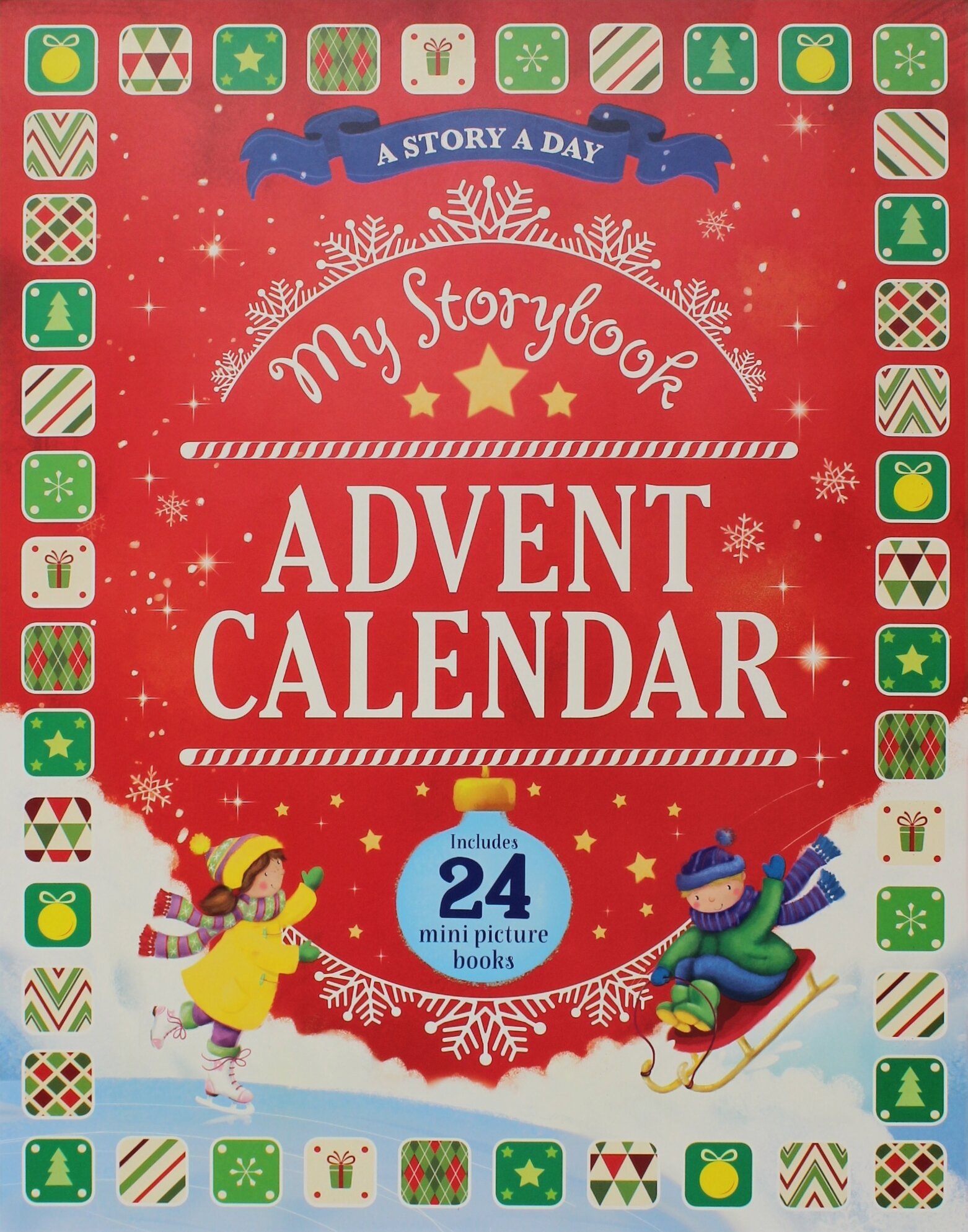 Advent Calendar Story Book (24-mini book set) - фото №2