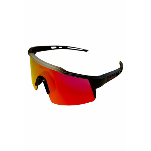 Солнцезащитные очки EASY SKI Очки спортивные унисекс для лыж, велосипеда, туризма Очки/EasySki/ЧерныйОранжевыйСерый/Цвет08, оранжевый, серый