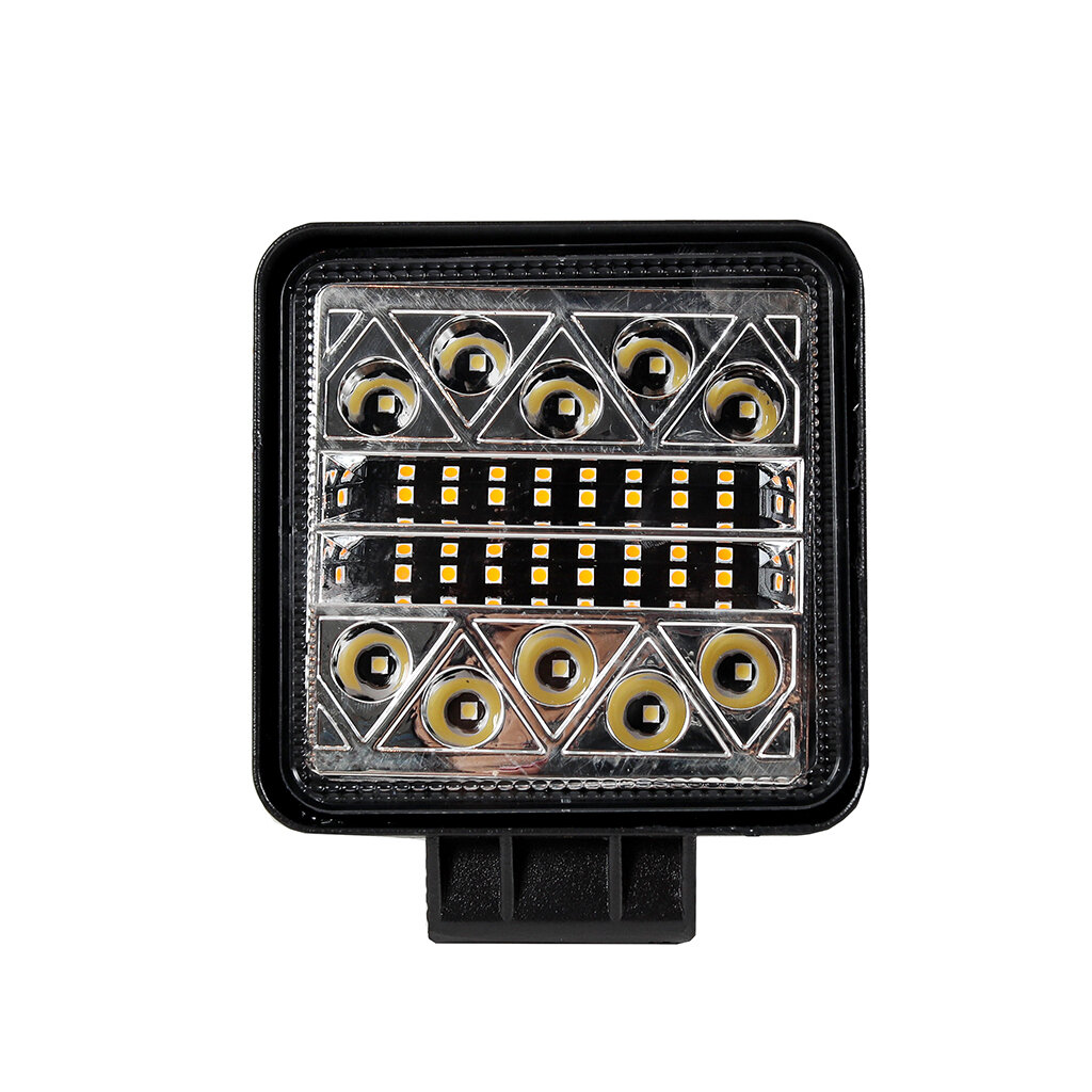 Маяк 10-30 V , d42mm, желтый цвет квадратный