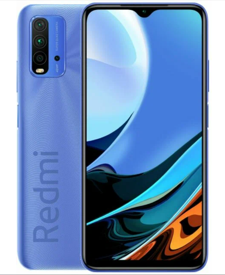 Смартфон Xiaomi Redmi 9T 4/128 ГБ Global, Dual nano SIM, синие сумерки