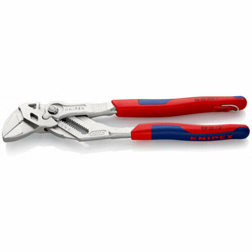 Клещи переставные-гаечный ключ Knipex 86 05 250 T 250 мм клещи переставные knipex гаечный ключ зев 52 мм длина 250 мм хром обливные ручки sb