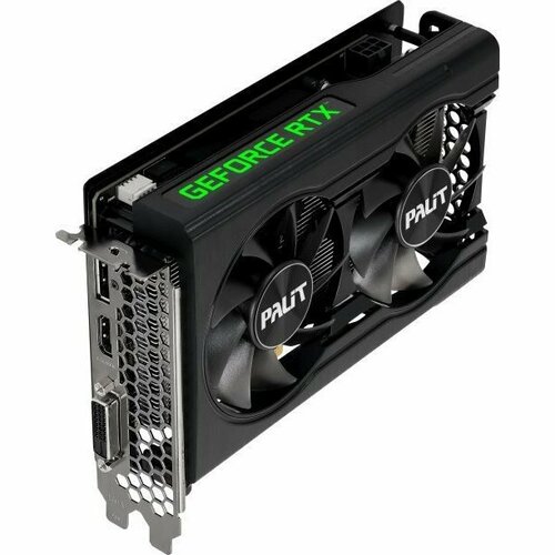 Видеокарта Palit NVIDIA GeForce RTX 3050 PA-RTX3050 DUAL 8ГБ GDDR6 Ret NE63050018P1-1070D 2977000₽