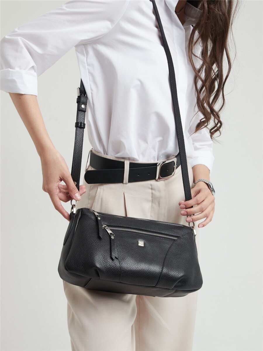 Сумка багет классическая