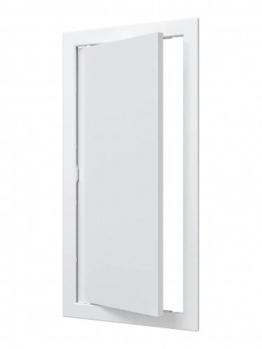 Люк ревизионный Auramax нажимной AD отверстие 196х396 общий размер 218х418 (пластик)