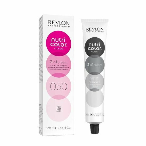 Revlon Nutri Color Creme. 100 мл Крем-краска для прямого окрашивания, 050 Розовый