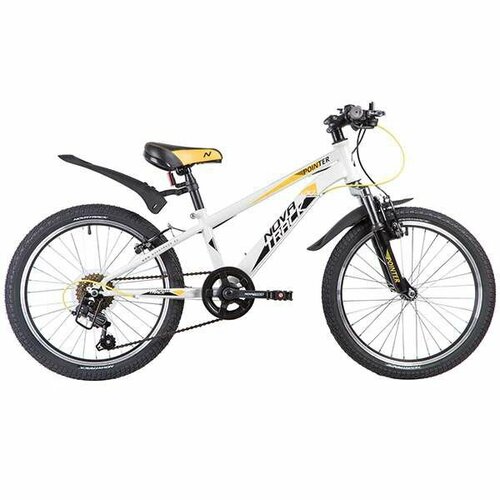 Велосипед 20 Novatrack POINTER 6-ск Белый WT9 22230₽