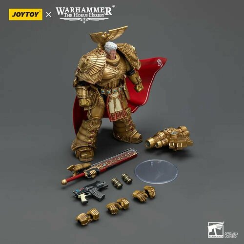 Подвижная фигурка JOYTOY Warhammer 40000 Imperial Fists Rogal Dorn, Primarch of the Vllth Legion