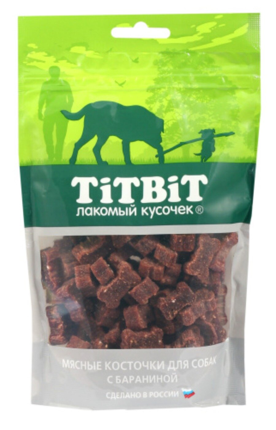 TiTBiT Лакомство для собак Косточки мясные с Бараниной 145г