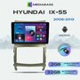 Магнитола Zenith Hyundai IX-55 Хендай 2008-2013, Android 12, 2/32ГБ, 4-ядерный процессор, QLED экран с разрешением 1280*720, чип-усилитель YD7388, планшет / IX-55 Хендай