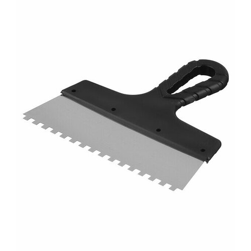 Шпатель зубчатый 200х6 мм с пластиковой ручкой 1026₽
